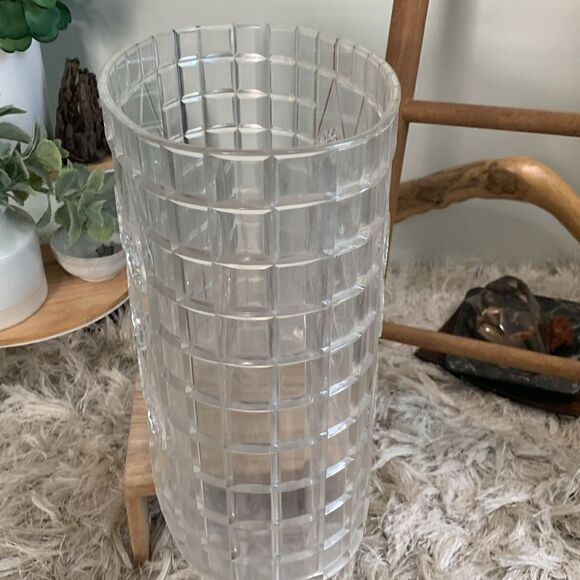 Vintage Clear Atomic Starburst Pattern
Waste Basket Trash - Picture 6 of 17